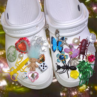 snooze shoe charms